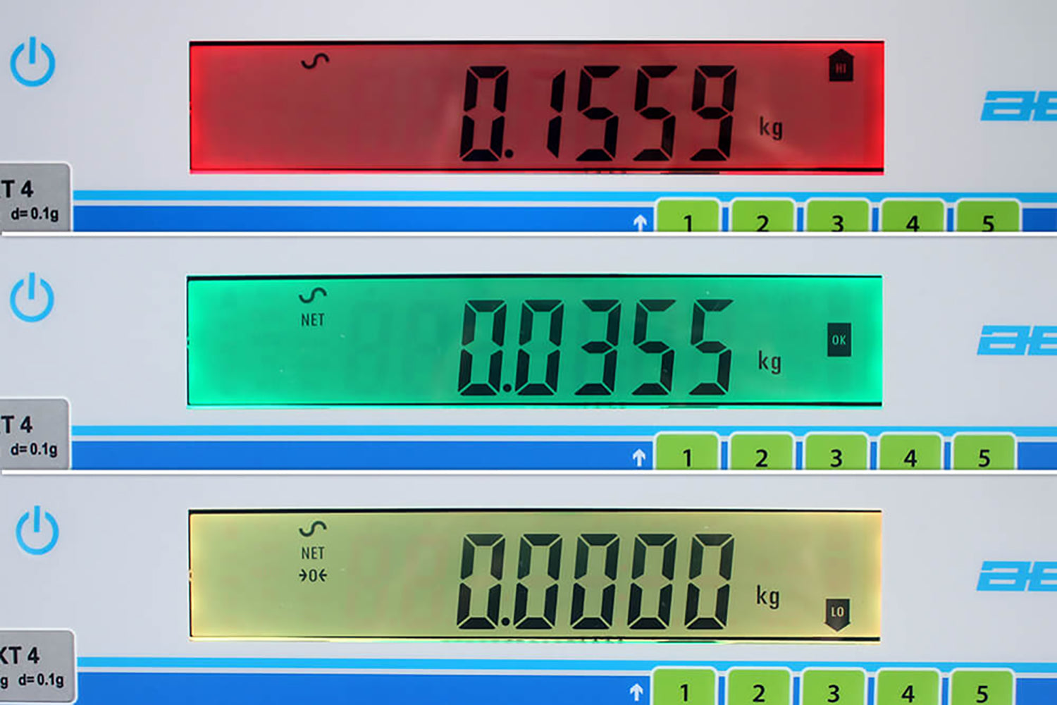 checkweighing for production quality control