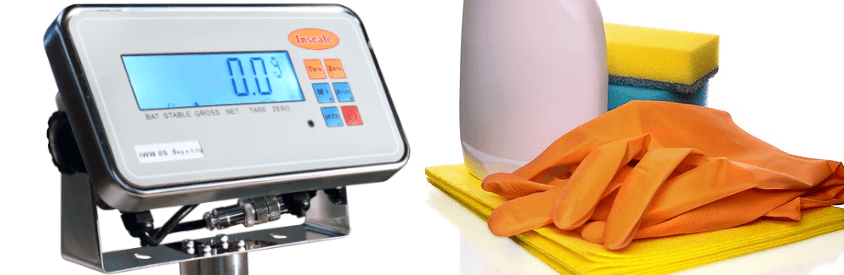 Keeping your food scales clean