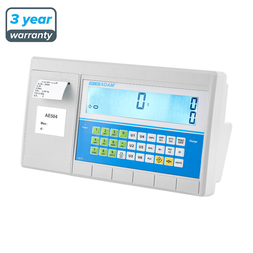 Adam AE504 Advanced Label Printing Indicator - Inscale Scales