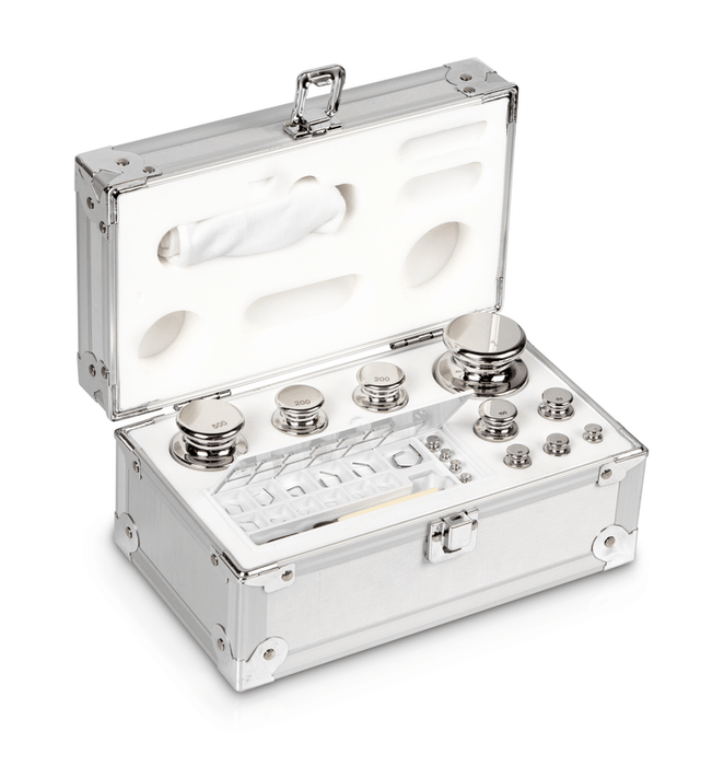 Scale Test Kit 303-05 E1 Class 1mg - 500g Box Test Weight Set - Inscale Scales ...