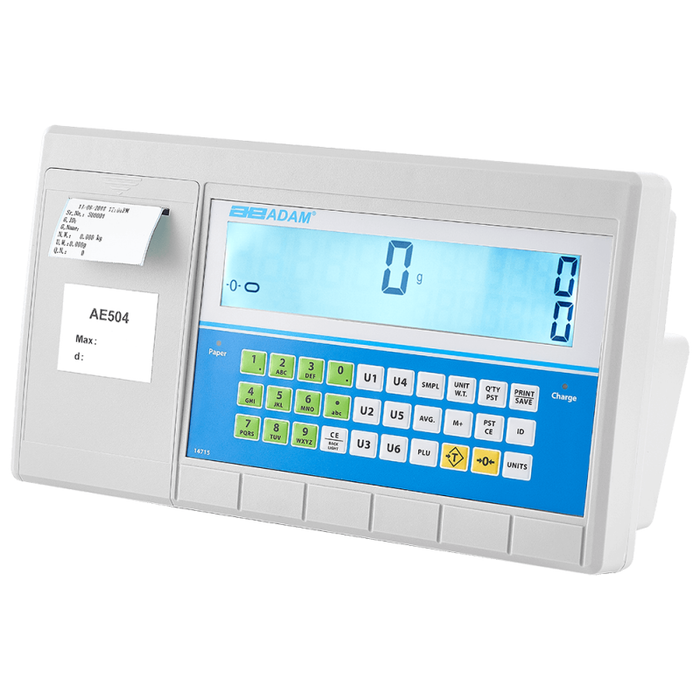 Adam AE504 Advanced Label Printing Indicator - Inscale Scales