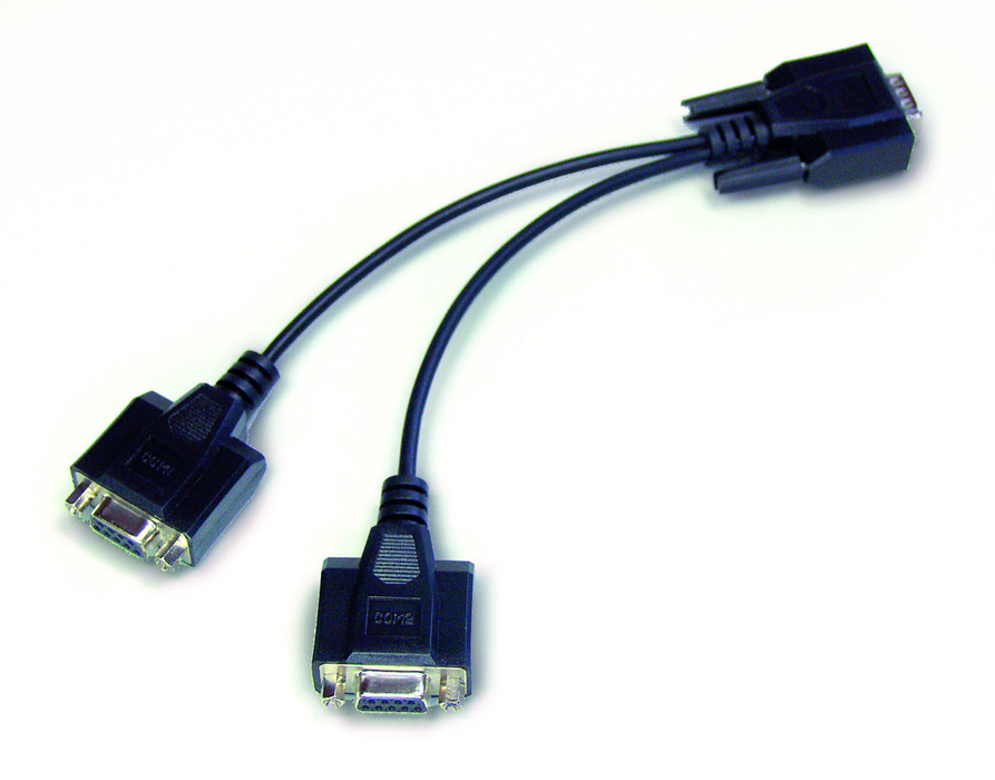 CFS-A04 Y cable for parallel connection of two terminal devices to the RS-232 interface on the scale - Inscale Scales